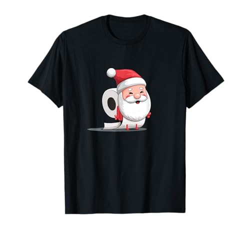 Tolles Toilettenpapier Weihnachtsmann Grafik für Festliche Männer und Frauen T-Shirt Tolles Toilettenpapier Weihnachtsmann Grafik für Festliche Männer und Frauen T-Shirt von Festive Toilet Paper Outfit