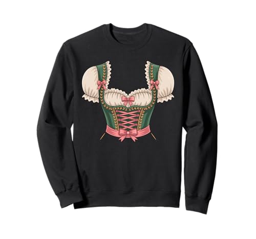 Bayrisches Kostüm Dirndl Oktoberfest Sweatshirt von Festliche Bayrische Kostümdesigns