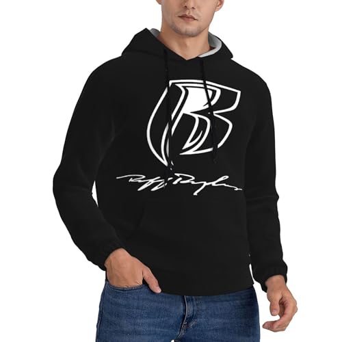 Fett Ruff Star Ryders Herren lässig Langarm Sweatshirt Herren Hoodies Pullover Modes Leichtes Kapuzenhemd mit Kapuze von Fett