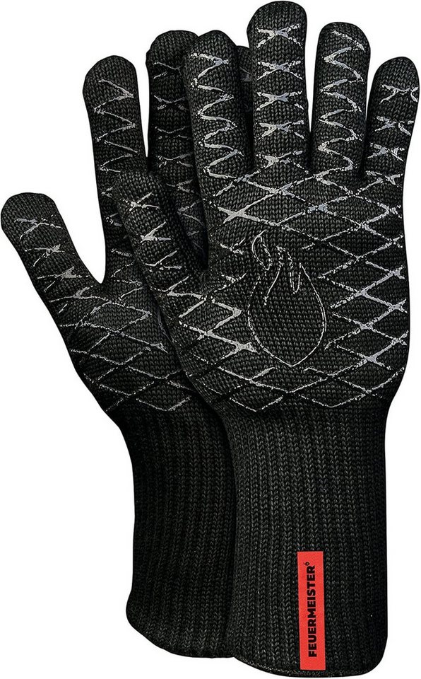 Feuermeister Grillhandschuhe Premium BBQ Grillhandschuh in Größe 8, bis 500°C, (1-tlg) von Feuermeister
