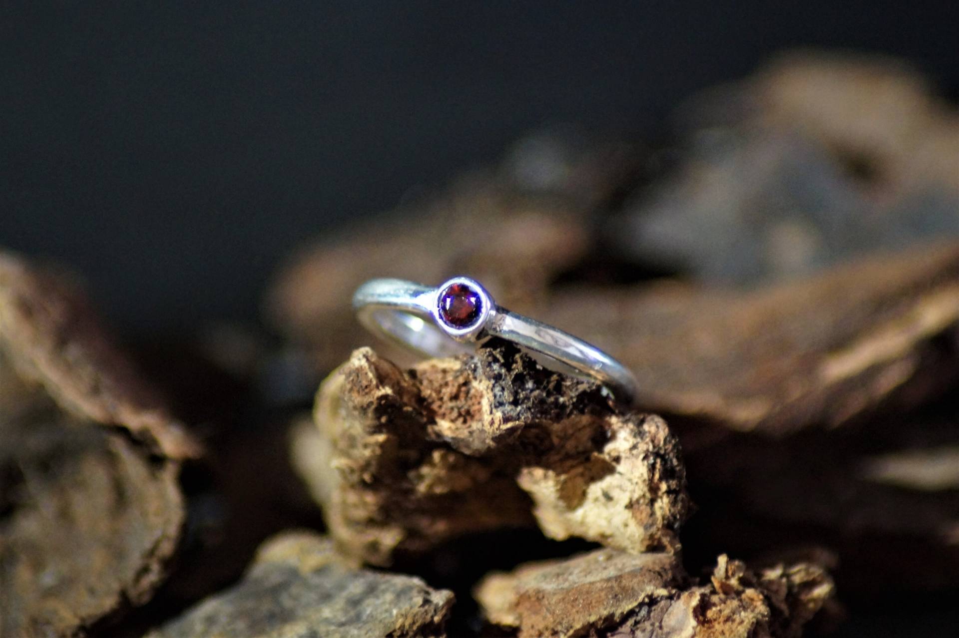Silberring Mit Stein Silberring Mit Stein von Feuerschmuck