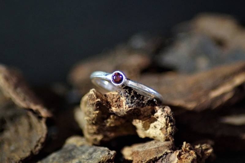 Silberring Mit Stein Silberring Mit Stein von Feuerschmuck