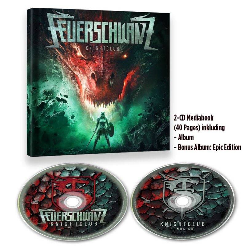 Feuerschwanz Knightclub CD multicolor von Feuerschwanz