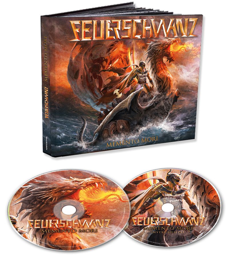 Feuerschwanz Memento Mori CD multicolor von Feuerschwanz