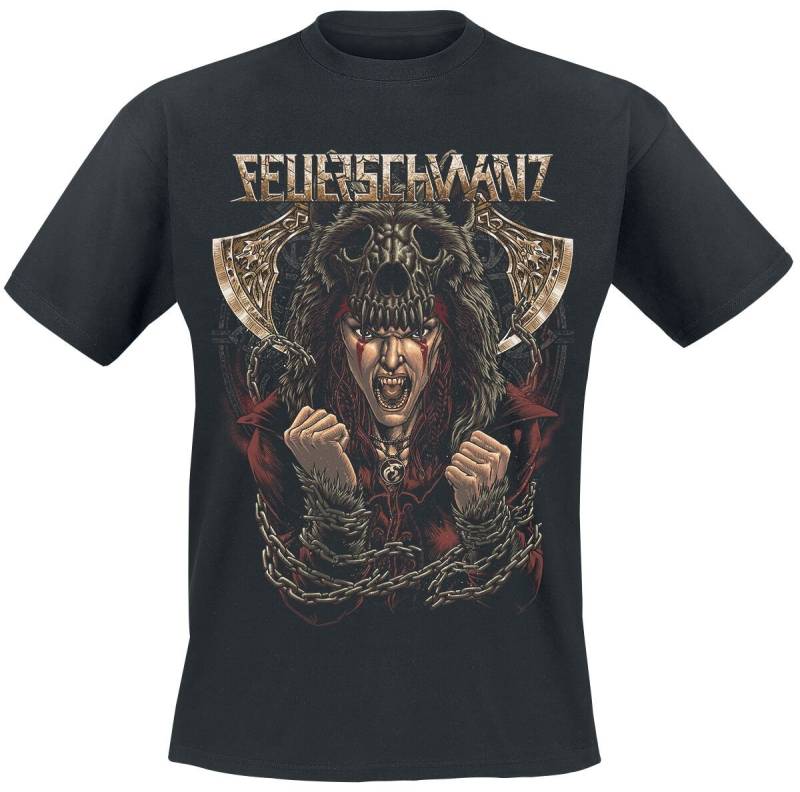 Feuerschwanz  T-Shirt schwarz in XL von Feuerschwanz