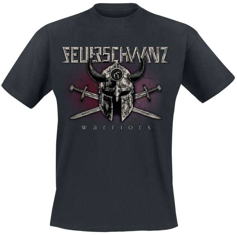 Feuerschwanz Warrior T-Shirt schwarz in S Feuerschwanz Warrior T-Shirt schwarz in S von Feuerschwanz