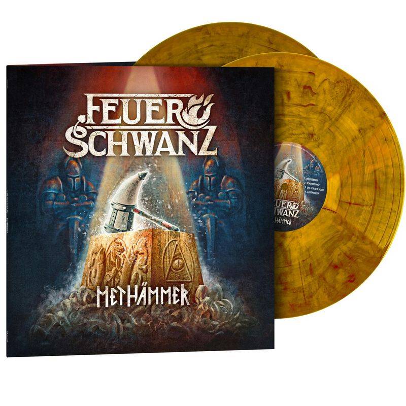 Methämmer von Feuerschwanz - 2-LP (Coloured, Limited Edition, Re-Release, Standard) von Feuerschwanz