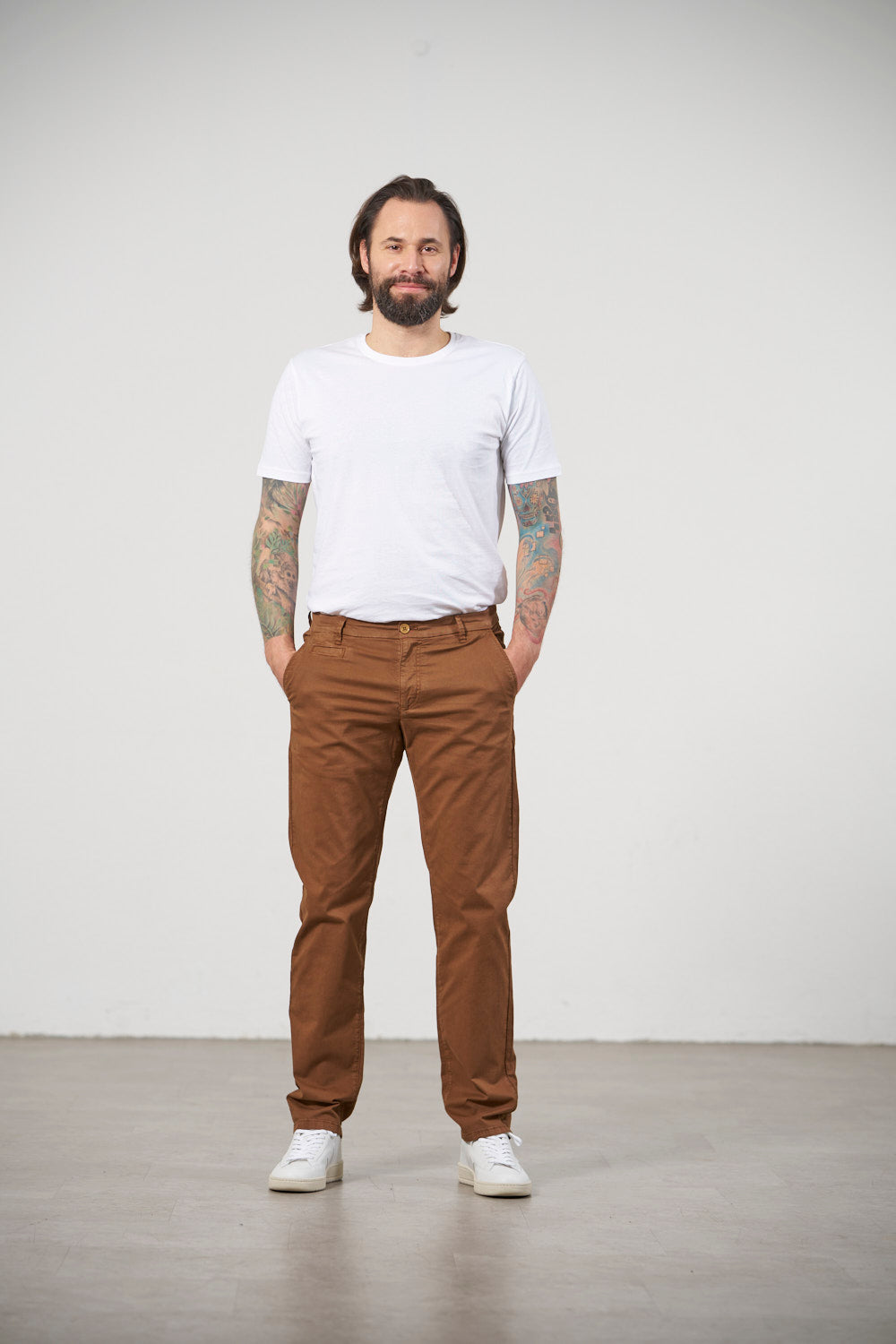 Chino Slim Fit Modell: Lasse von Feuervogl