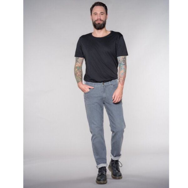Feuervogl Finn SlimFit | Medium Waist | Medium Grey von Feuervogl