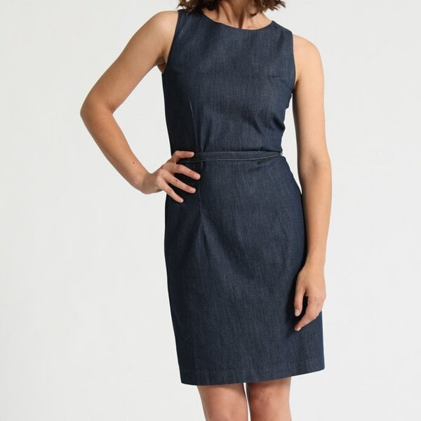 Feuervogl Kim Shiftdress aus LIGHT DENIM in classic blue von Feuervogl