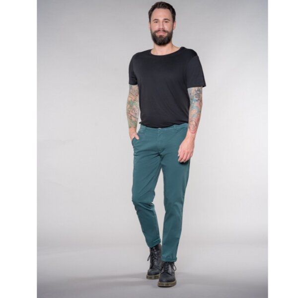 Feuervogl Lasse | Chino | Slim Fit | Emerald Green von Feuervogl