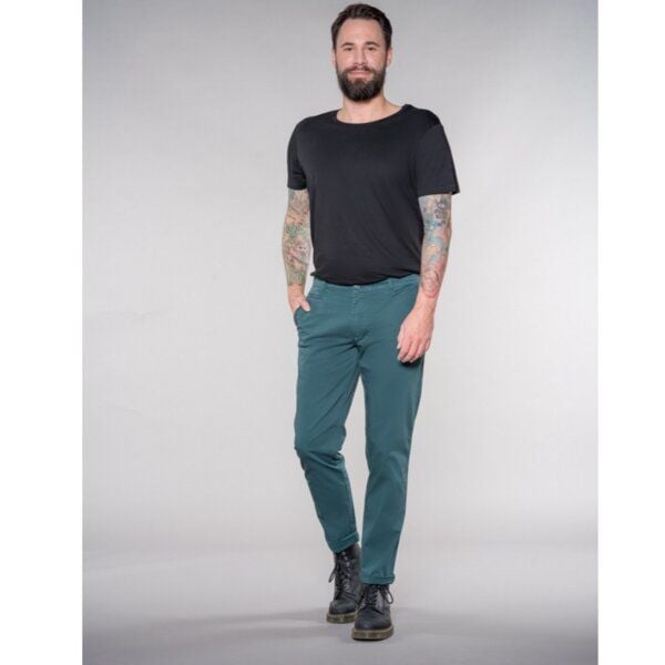 Feuervogl Lasse | Chino | Slim Fit | Emerald Green von Feuervogl