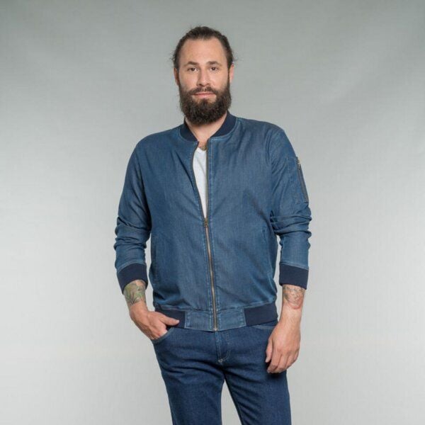 Feuervogl Till | Blouson | Light Denim von Feuervogl