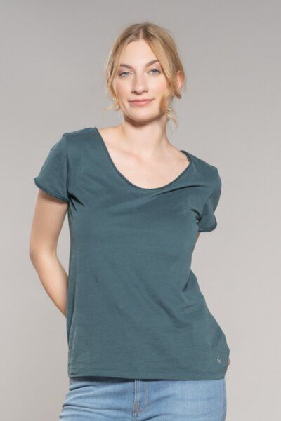 Feuervogl fv-Ama:lia | T-Shirt | V-Neck | Open hem von Feuervogl