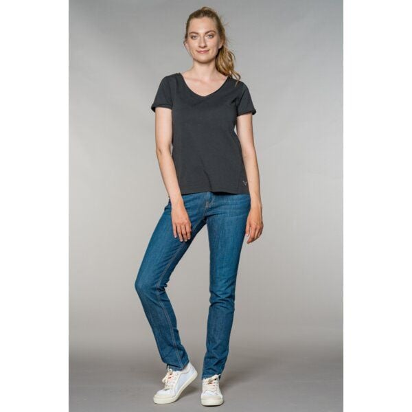 Feuervogl fv-Ame:lie | T-Shirt | V-Neck | Open hem von Feuervogl