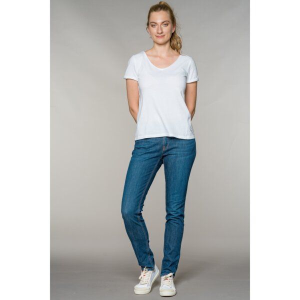 Feuervogl fv-Ame:lie | T-Shirt | V-Neck | Open hem von Feuervogl