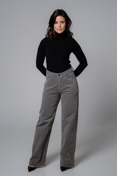 Feuervogl fv-Flor:ence Wide Leg | High Waist | Corduroy von Feuervogl