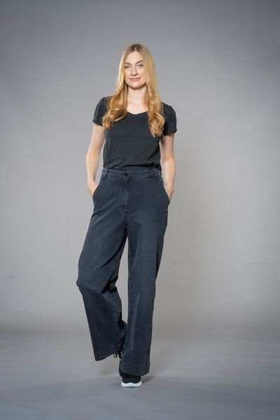 Feuervogl fv-Fr:051 | Wide Leg | High Waist | Hyperflex Denim Feuervogl fv-Fr:051 | Wide Leg | High Waist | Hyperflex Denim von Feuervogl