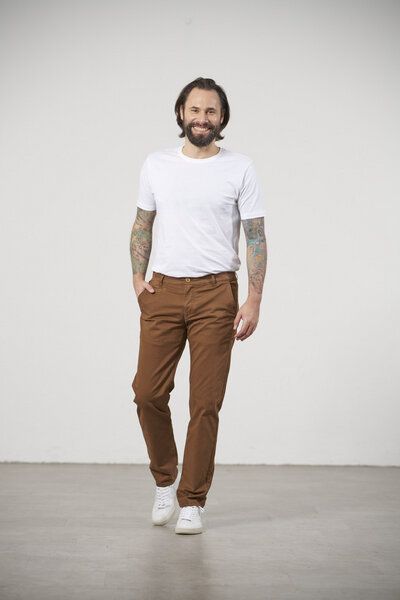 Feuervogl fv-Las:se | Chino Slim Fit von Feuervogl