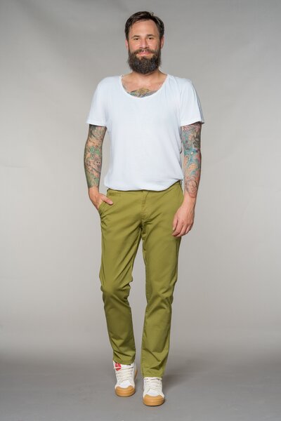 Feuervogl fv-Las:se | Chino Slim Fit von Feuervogl