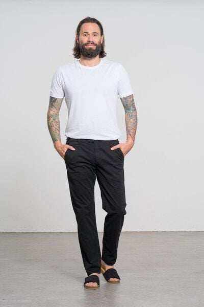 Feuervogl fv-Las:se | Chino | Soft Cotton | Slim Fit von Feuervogl
