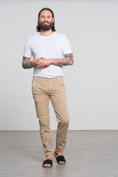 Feuervogl fv-Las:se | Chino | Soft Cotton | Slim Fit von Feuervogl