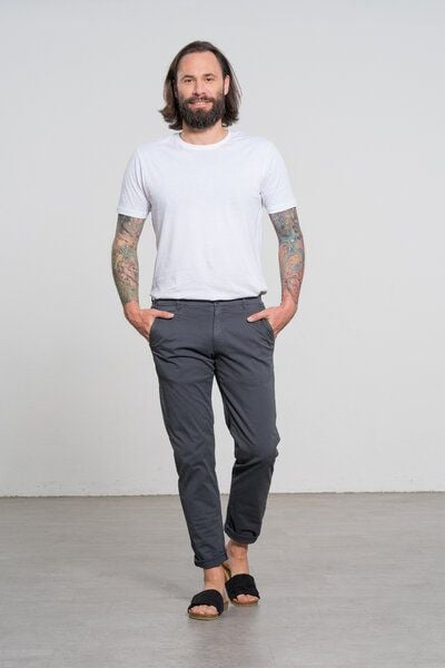 Feuervogl fv-Las:se | Chino | Soft Cotton | Slim Fit von Feuervogl