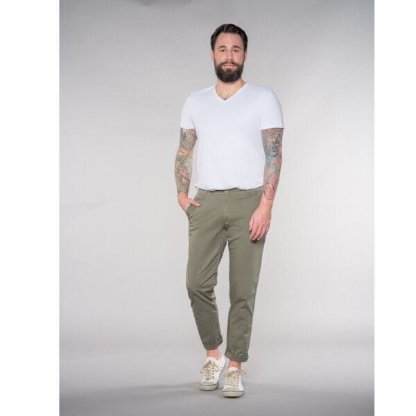 Feuervogl fv-Las:se | Chino | Soft Cotton | Slim Fit von Feuervogl