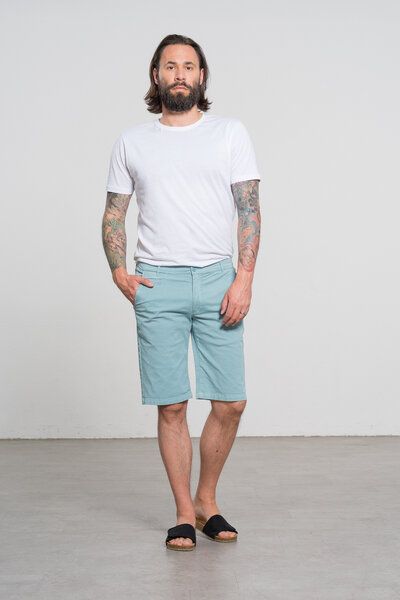 Feuervogl fv-Li:am | Chino Shorts | Slim Fit | Soft Cotton von Feuervogl