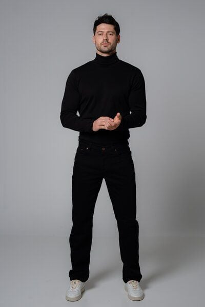 Feuervogl fv-Mi:lo Straight Cut | Medium Waist | Stay Black Denim Feuervogl fv-Mi:lo Straight Cut | Medium Waist | Stay Black Denim von Feuervogl
