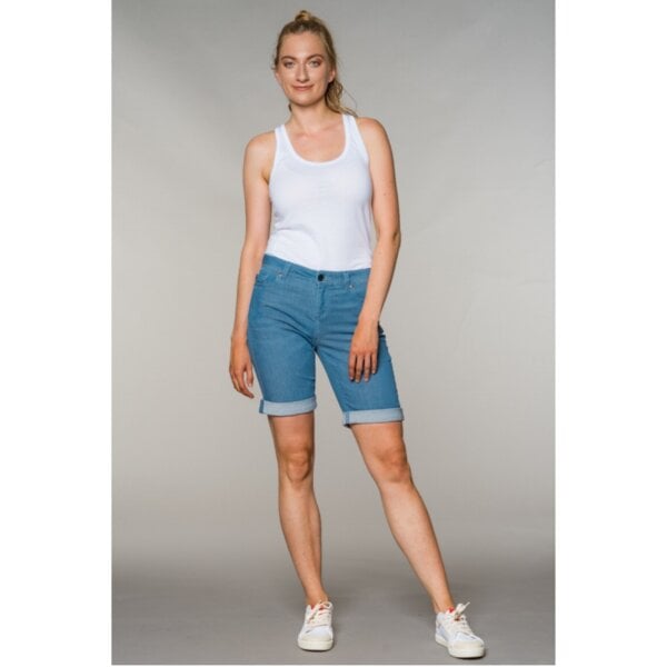 Feuervogl fv-Mol:ly | Bermuda  Shorts | Light Denim von Feuervogl