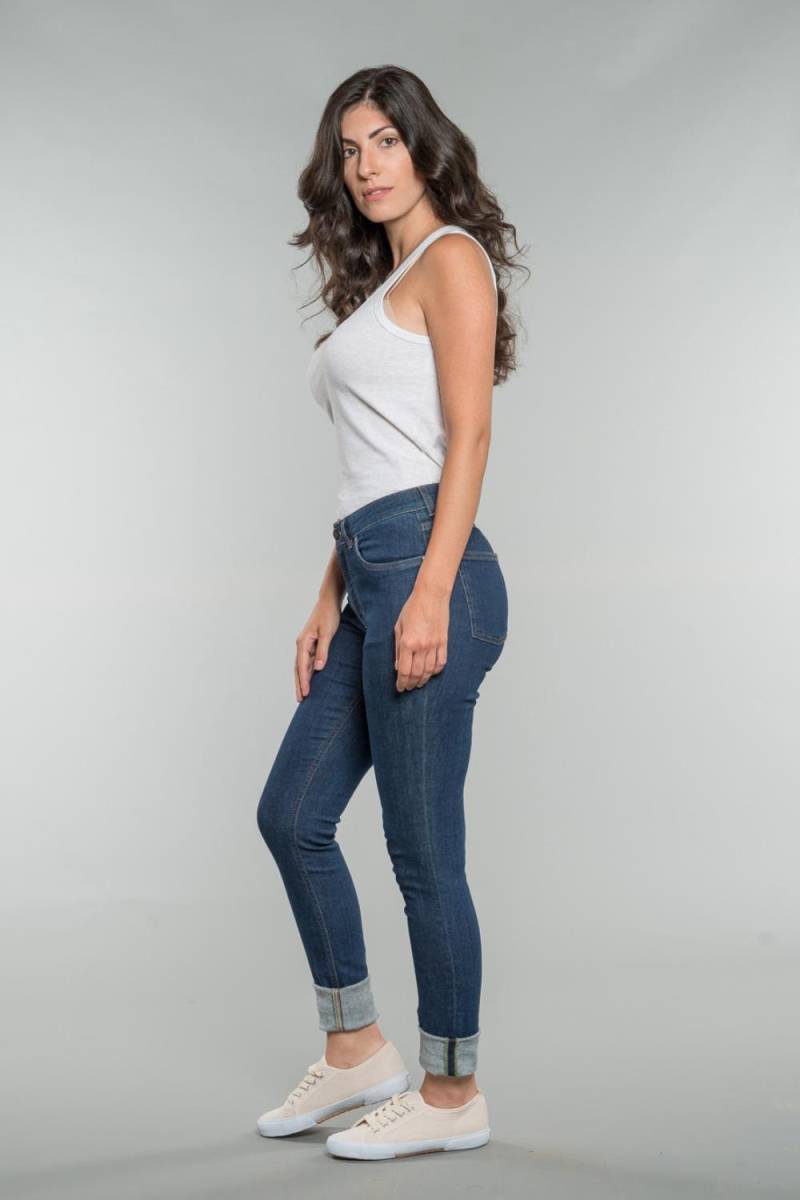 High Waist Jeans Skinny Fit  Modell: Han:na von Feuervogl