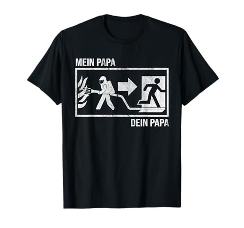 Feuerwehr Designer Designs | Feuerwehr Papa Motiv für Kinder | Kinder T-Shirt | Schwarz | S Feuerwehr Designer Designs | Feuerwehr Papa Motiv für Kinder | Kinder T-Shirt | Schwarz | S von Feuerwehr Designer Designs
