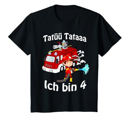 Kinder Feuerwehr Geburtstagsgeschenk Feuerwehrmann T-Shirt Kinder Feuerwehr Geburtstagsgeschenk Feuerwehrmann T-Shirt von Kinder und Enkel Geburtstagsgeschenke Shop