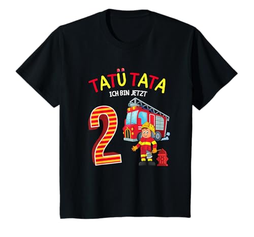 Kinder Feuerwehr Feuerwehrmann Kinder Geburtstag 2 Jahre alt Kostüm T-Shirt Kinder Feuerwehr Feuerwehrmann Kinder Geburtstag 2 Jahre alt Kostüm T-Shirt von Feuerwehr Geburtstag Kinder Feuerwehrmann Kostüm