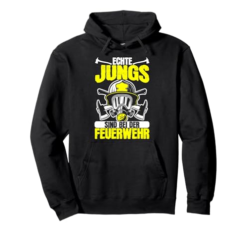 Feuerwehrmann Jugendfeuerwehr Freiwillige Feuerwehr Kinder Pullover Hoodie von Feuerwehr Geschenke Kinder Jugend Feuerwehr Motiv