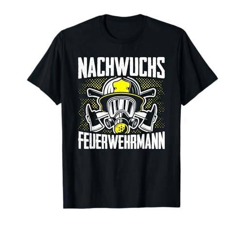 Feuerwehrmann Jugendfeuerwehr Freiwillige Feuerwehr Kinder T-Shirt von Feuerwehr Geschenke Kinder Jugend Feuerwehr Motiv