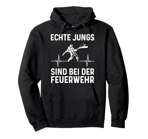 Echte Jungs Sind Bei Der Feuerwehr Feuerwehrmann Spruch Pullover Hoodie Echte Jungs Sind Bei Der Feuerwehr Feuerwehrmann Spruch Pullover Hoodie von Feuerwehr & Feuerwehrmänner Geschenke Für Jungs