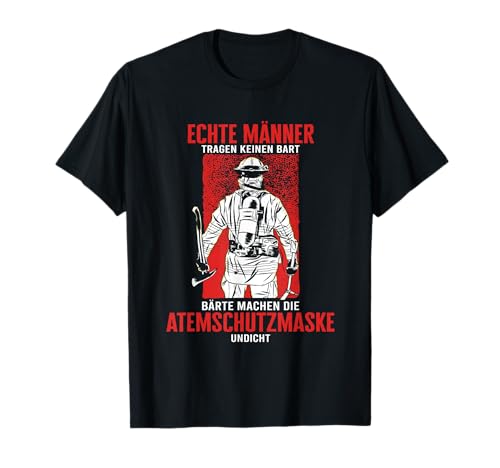 Männer Keinen Bart Feuerwehrmann Freiwillige Feuerwehr Feuer T-Shirt Männer Keinen Bart Feuerwehrmann Freiwillige Feuerwehr Feuer T-Shirt von Feuerwehr & Feuerwehrmann Sprüche