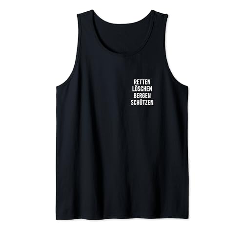 Feuerwehr Geschenk Frauen Männer Feuerwehr Tank Top von Feuerwehrfrau Geschenk Frauen Männer Feuerwehr