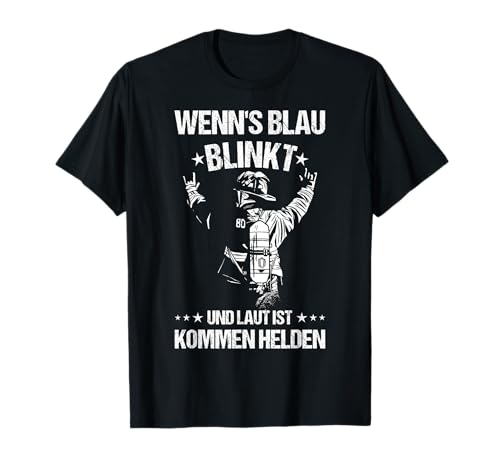 Feuerwehrmann Feuerwehr Superheld Held Geschenk Damen Herren T-Shirt von Feuerwehrmann Feuerwehr Held Geschenk Geburtstag