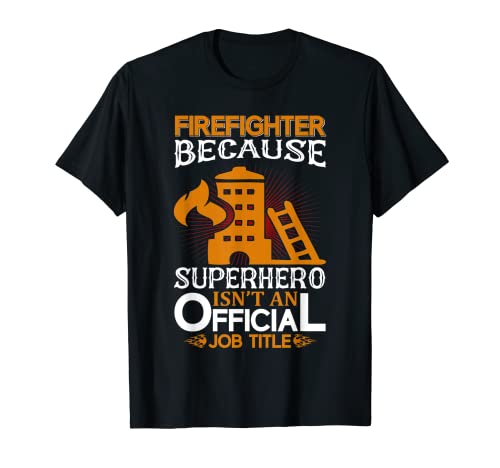 Herren Feuerwehrmann Geschenk lustig Held Feuerwehr Geburtstag T-Shirt von Feuerwehrmann Geschenke Superheld Feuerwehr Spruch