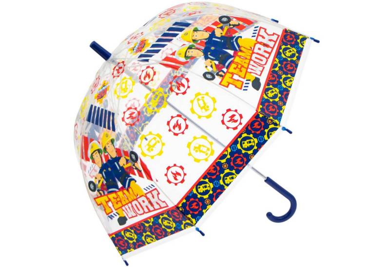 Feuerwehrmann Sam Stockregenschirm Kinder-Regenschirm Perfekter Schutz bei Regen von Feuerwehrmann Sam