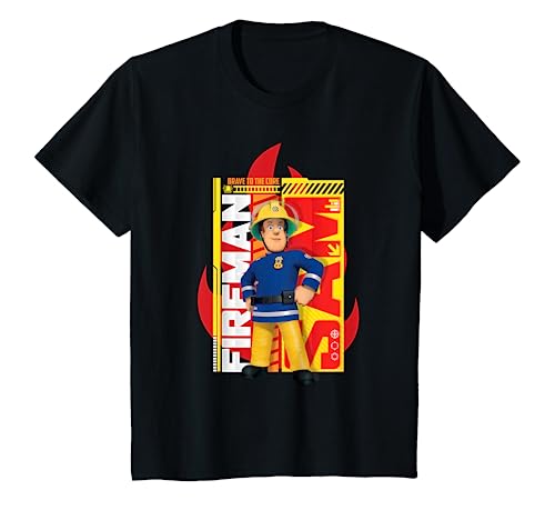 Kinder Feuerwehrmann Sam T-Shirt, Feuer, viele Größen+Farben T-Shirt von Fireman Sam