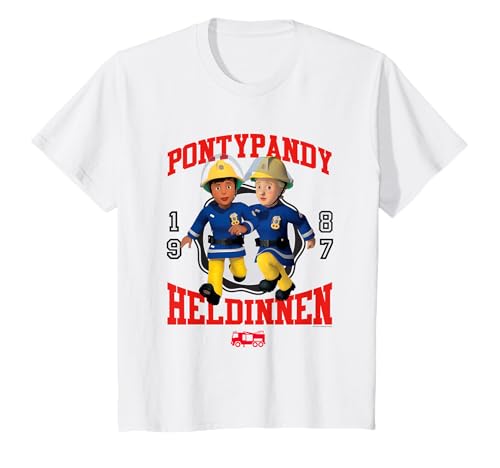 Kinder Feuerwehrmann Sam T-Shirt, Heldinnen, viele Größen+Farben T-Shirt von Fireman Sam