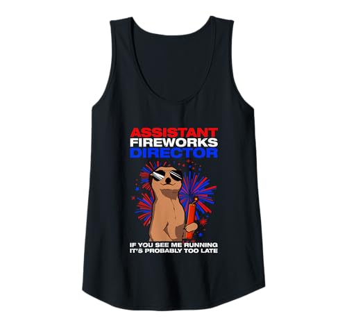 Damen Assistant Fireworks Director Pyrotechniker 4th of July Tank Top Damen Assistant Fireworks Director Pyrotechniker 4th of July Tank Top von Feuerwerk Böllern Sprüche & Pyrotechniker Outfit