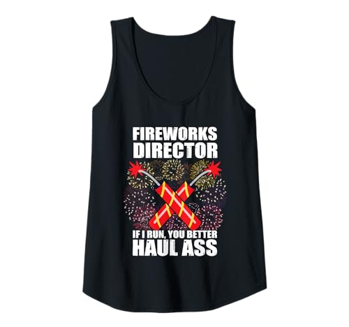 Damen Fireworks Director Pyrotechniker 4th of July Tank Top Damen Fireworks Director Pyrotechniker 4th of July Tank Top von Feuerwerk Böllern Sprüche & Pyrotechniker Outfit