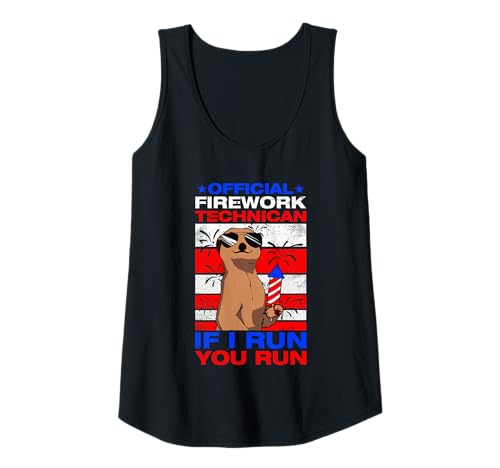 Damen Official Firework Technican Pyrotechniker 4th of July Tank Top Damen Official Firework Technican Pyrotechniker 4th of July Tank Top von Feuerwerk Böllern Sprüche & Pyrotechniker Outfit