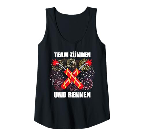 Damen Team zünden und rennen Feuerwerk Pyrotechniker 4th of July Tank Top Damen Team zünden und rennen Feuerwerk Pyrotechniker 4th of July Tank Top von Feuerwerk Böllern Sprüche & Pyrotechniker Outfit