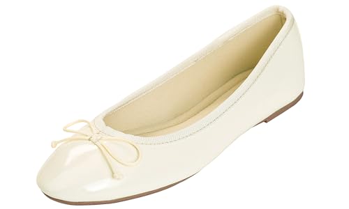 Feversole Ballerina in Vernice Colorata Con Cuscino in Memory Foam per amaretti da Donna von Feversole